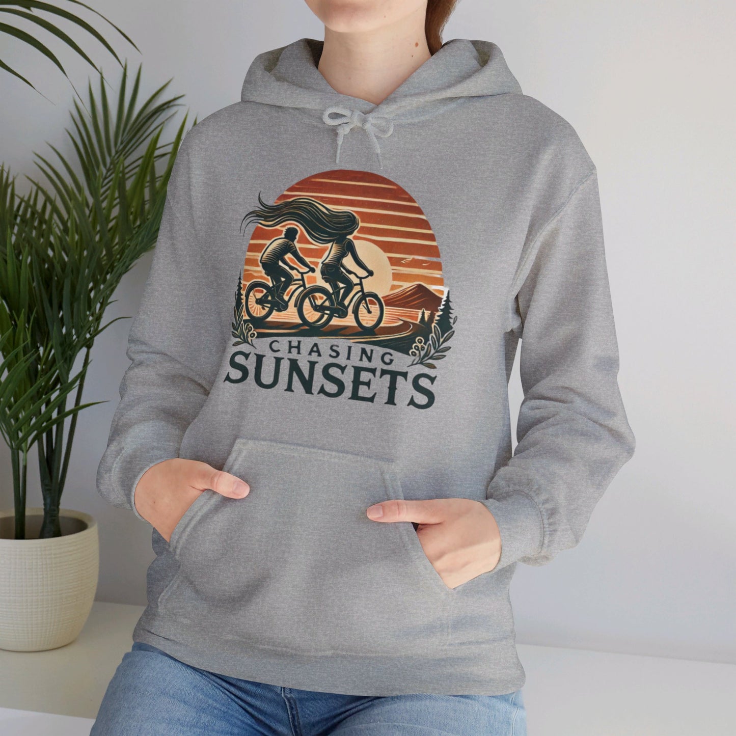 Chasing Sunsets Couples' Hoodie - My Higher Being