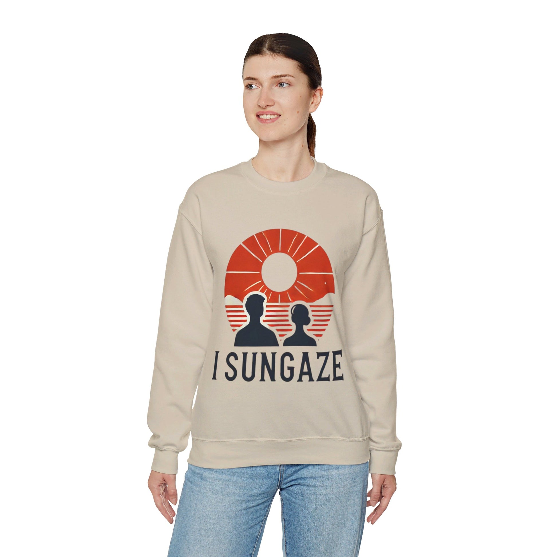 I Sungaze Couples' Sweatshirt - My Higher Being