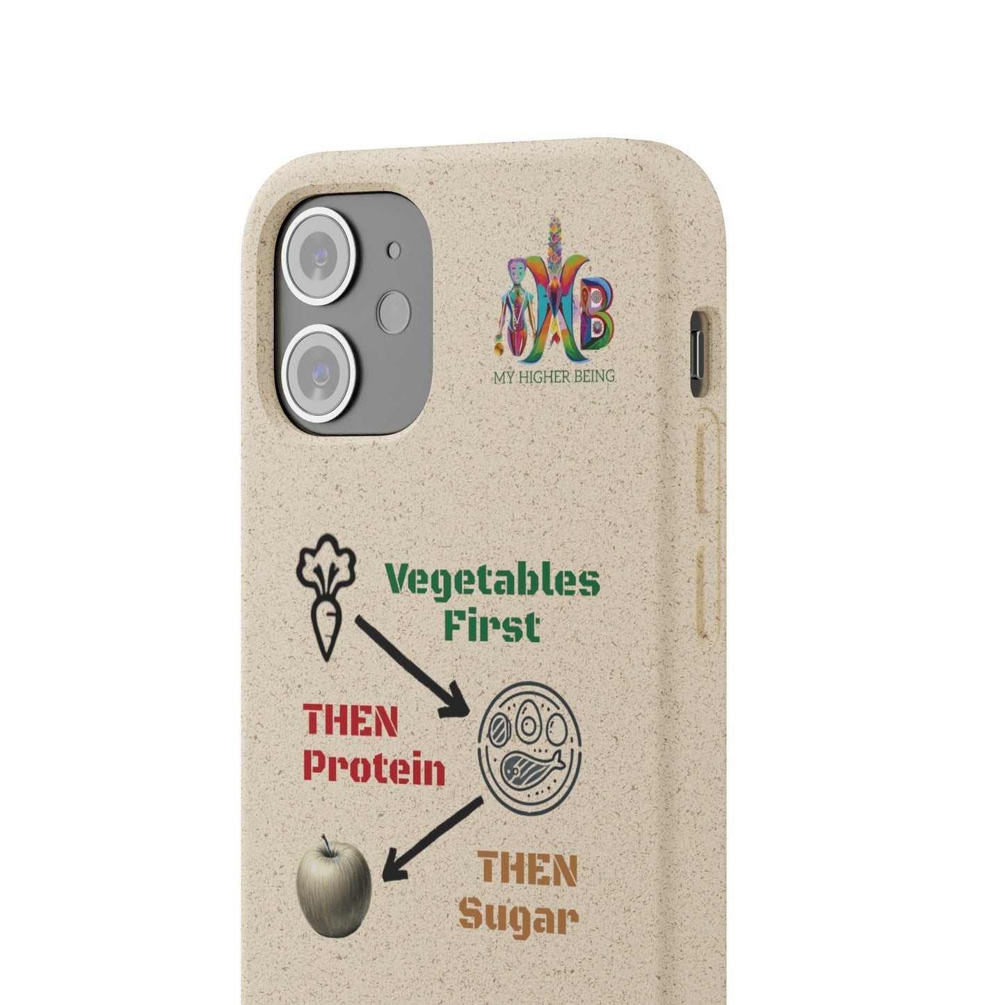 Vegetables First — Plastic Free Biodegradable Phone Case
