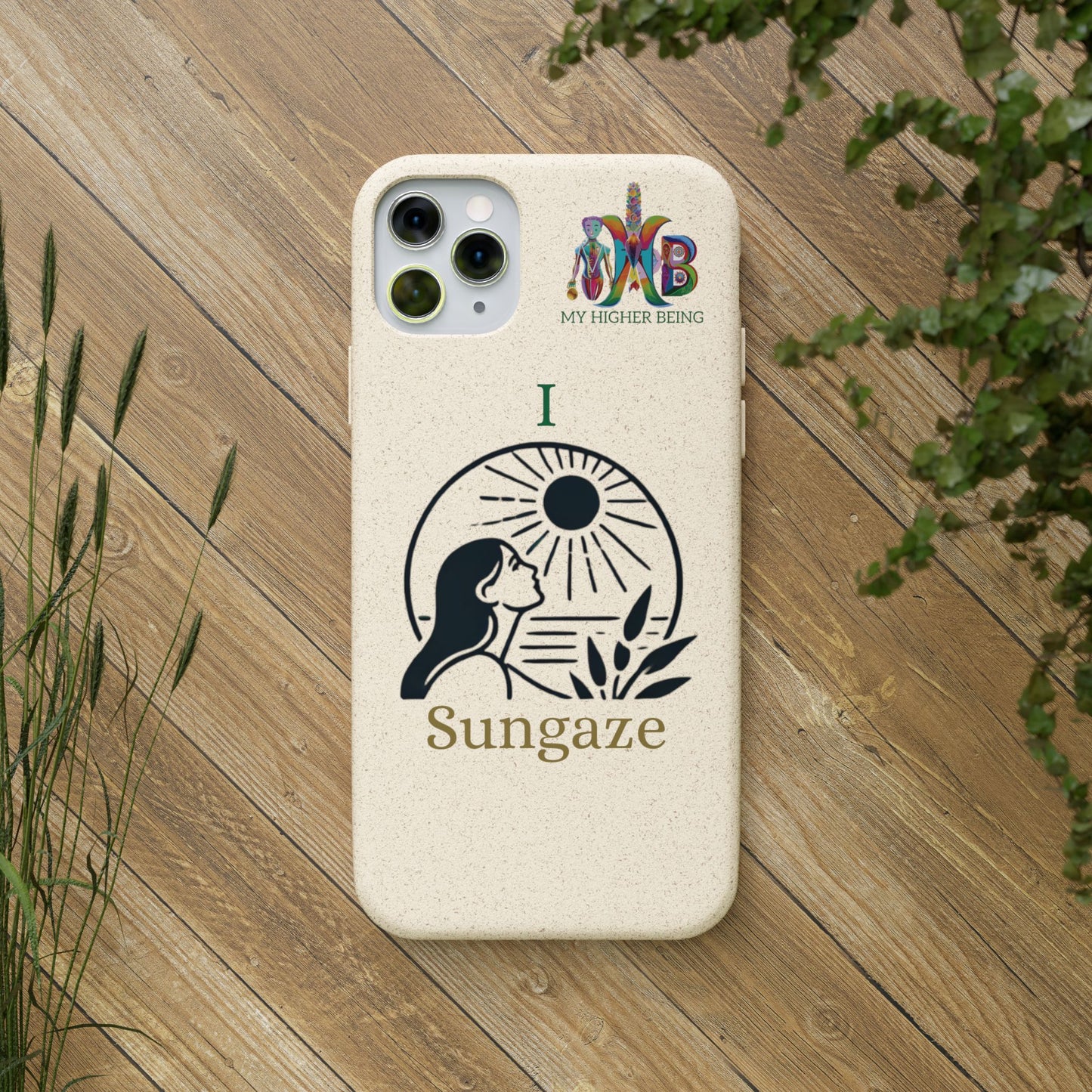 I Sungaze — Plastic Free Biodegradable Phone Case — Design 5