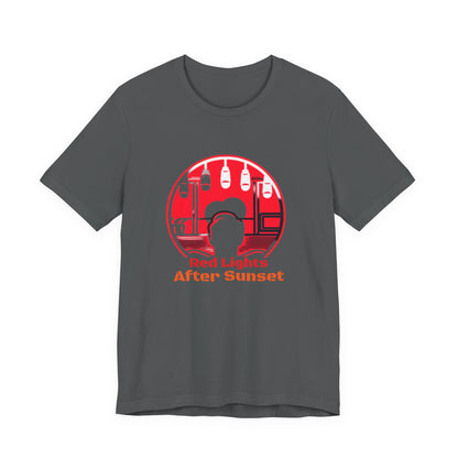 Red Lights After Sunset Man's Tee