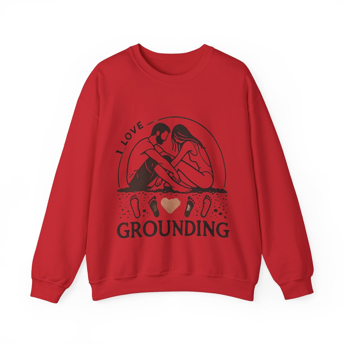 I Love Grounding Couple's Sweatshirt - My Higher Being