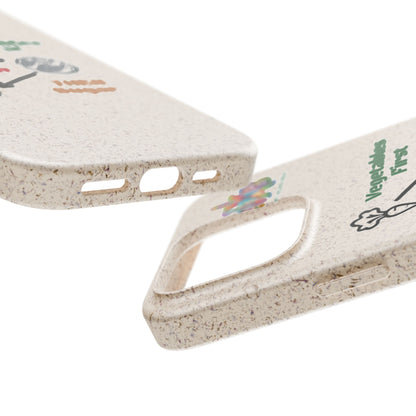 Vegetables First — Plastic Free Biodegradable Phone Case