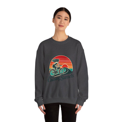 Chasing Sunsets Woman's Sweatshirt - My Higher Being