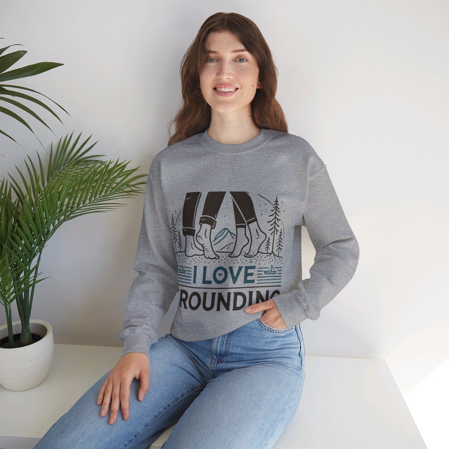 I Love Grounding Couples' Sweatshirt - My Higher Being