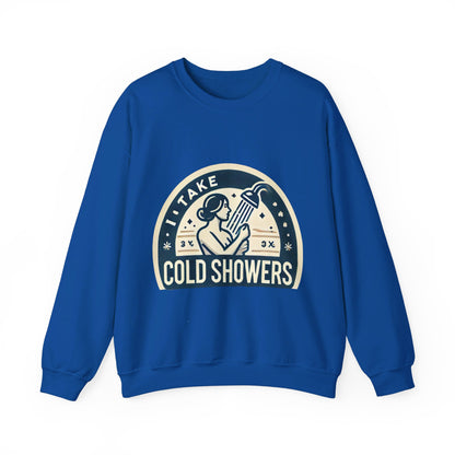 I Take Cold Showers Woman's Sweatshirt - My Higher Being