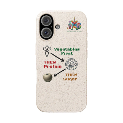 Vegetables First — Plastic Free Biodegradable Phone Case