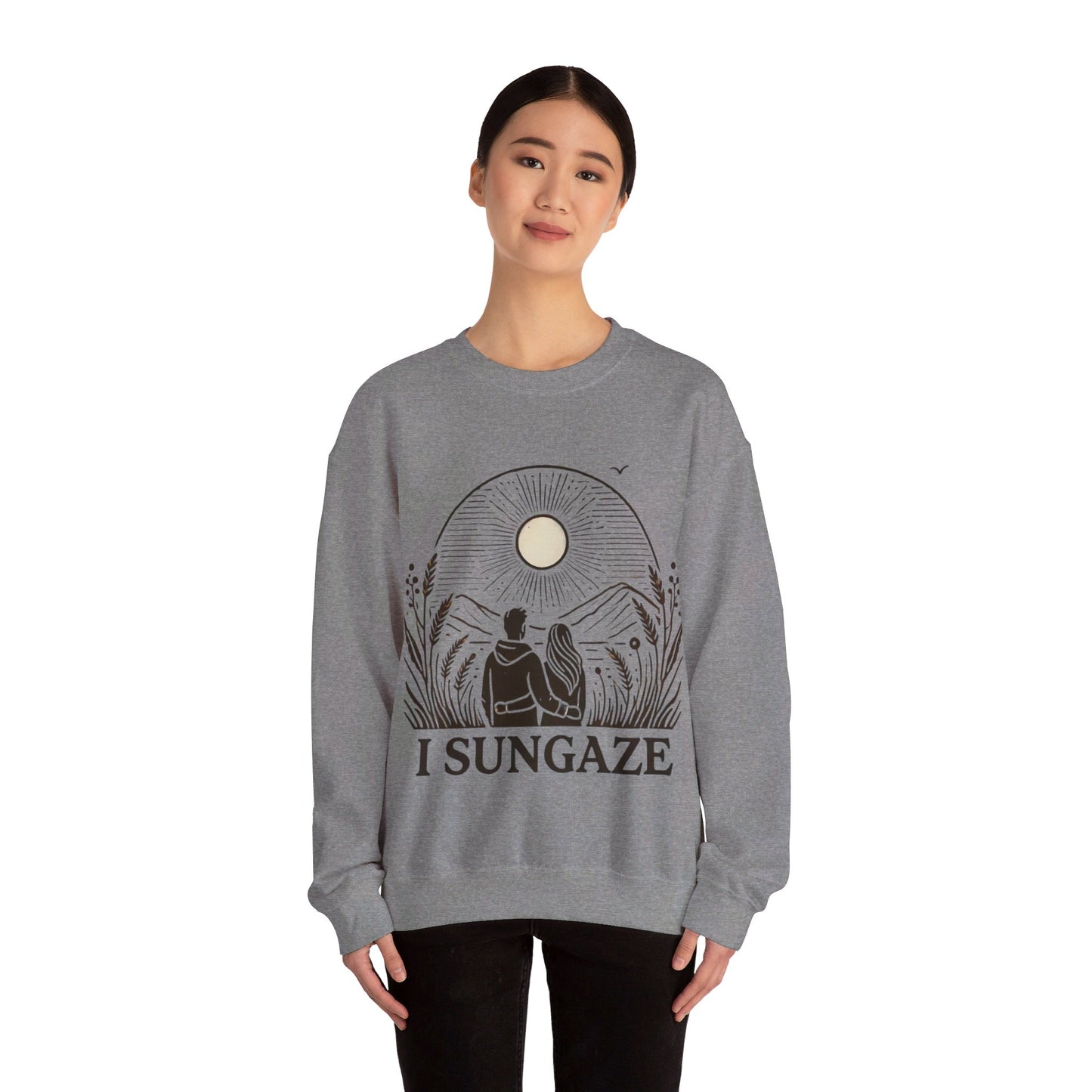 I Sungaze Couples' Sweatshirt - My Higher Being