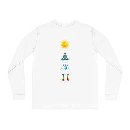 'I Wear My Habits'_100% Organic Cotton Long Sleeve Tee
