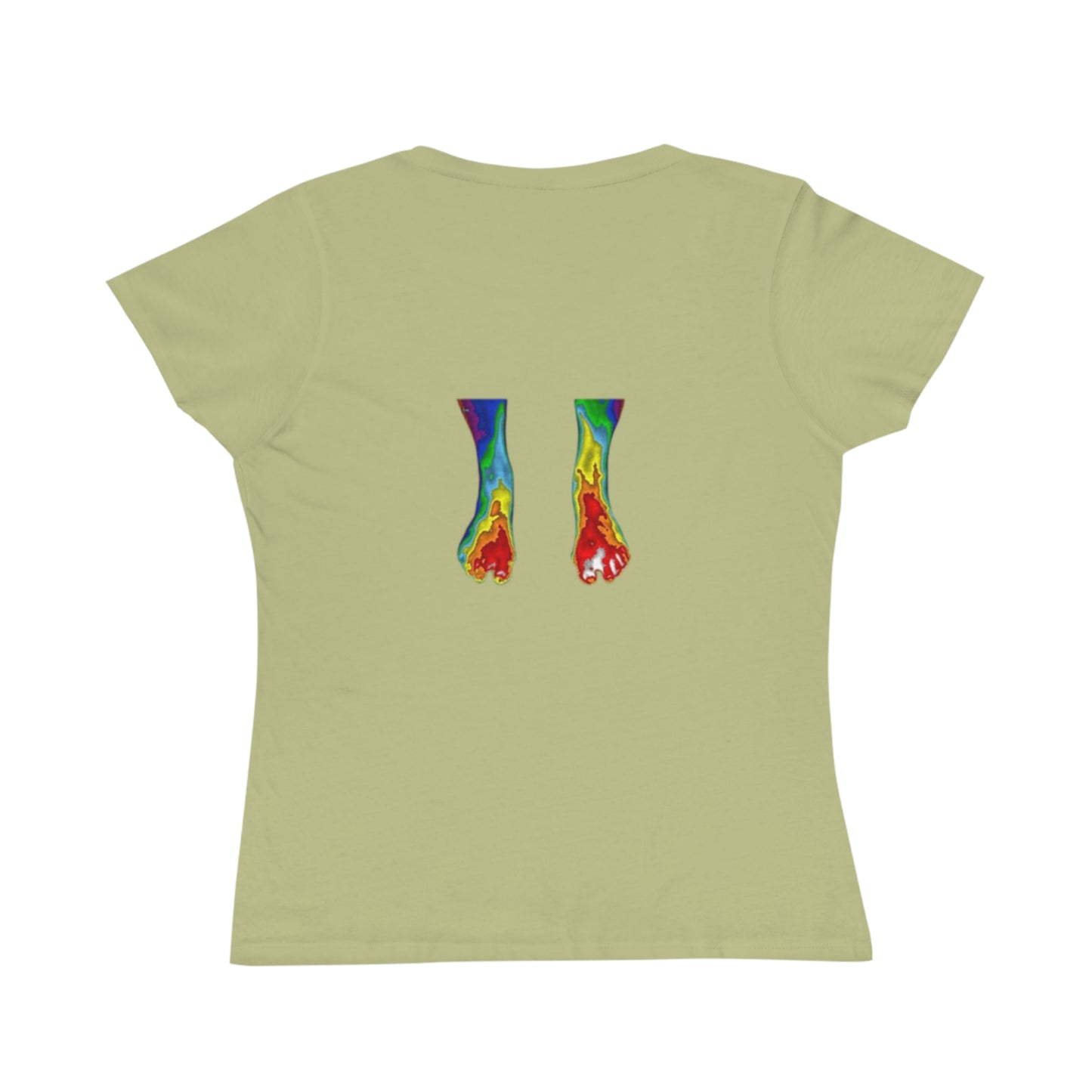 'I Love Grounding'_100% Organic Women's Classic T-Shirt - My Higher Being