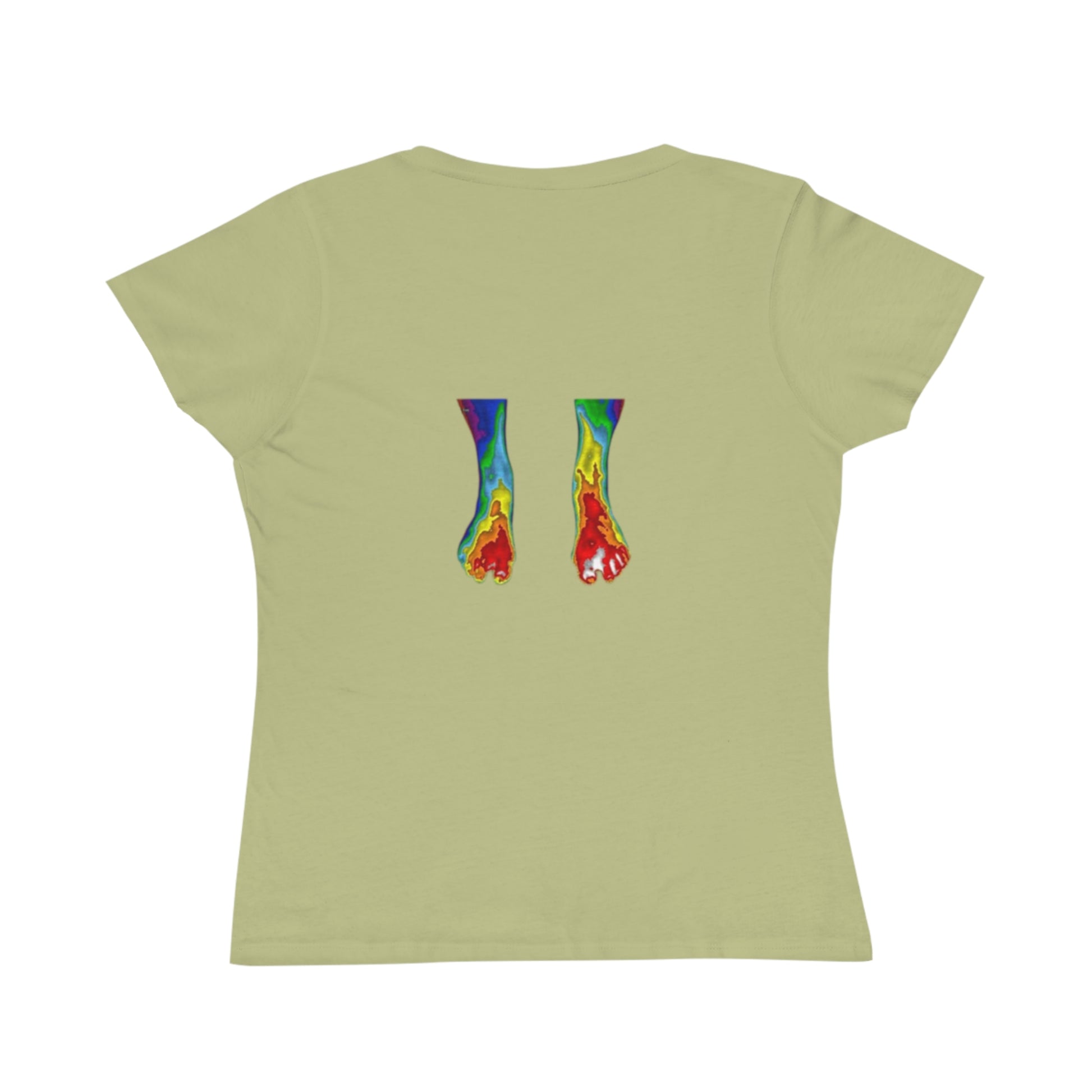 'I Love Grounding'_100% Organic Women's Classic T-Shirt - My Higher Being