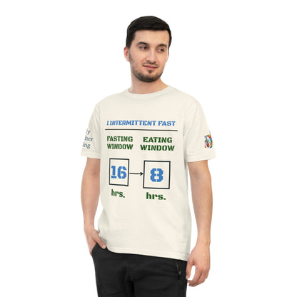 'I Intermittent Fast_16-8' (MHB EDITION)_100% Organic Cotton Unisex T-Shirt
