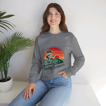 Chasing Sunsets Woman's Sweatshirt - My Higher Being