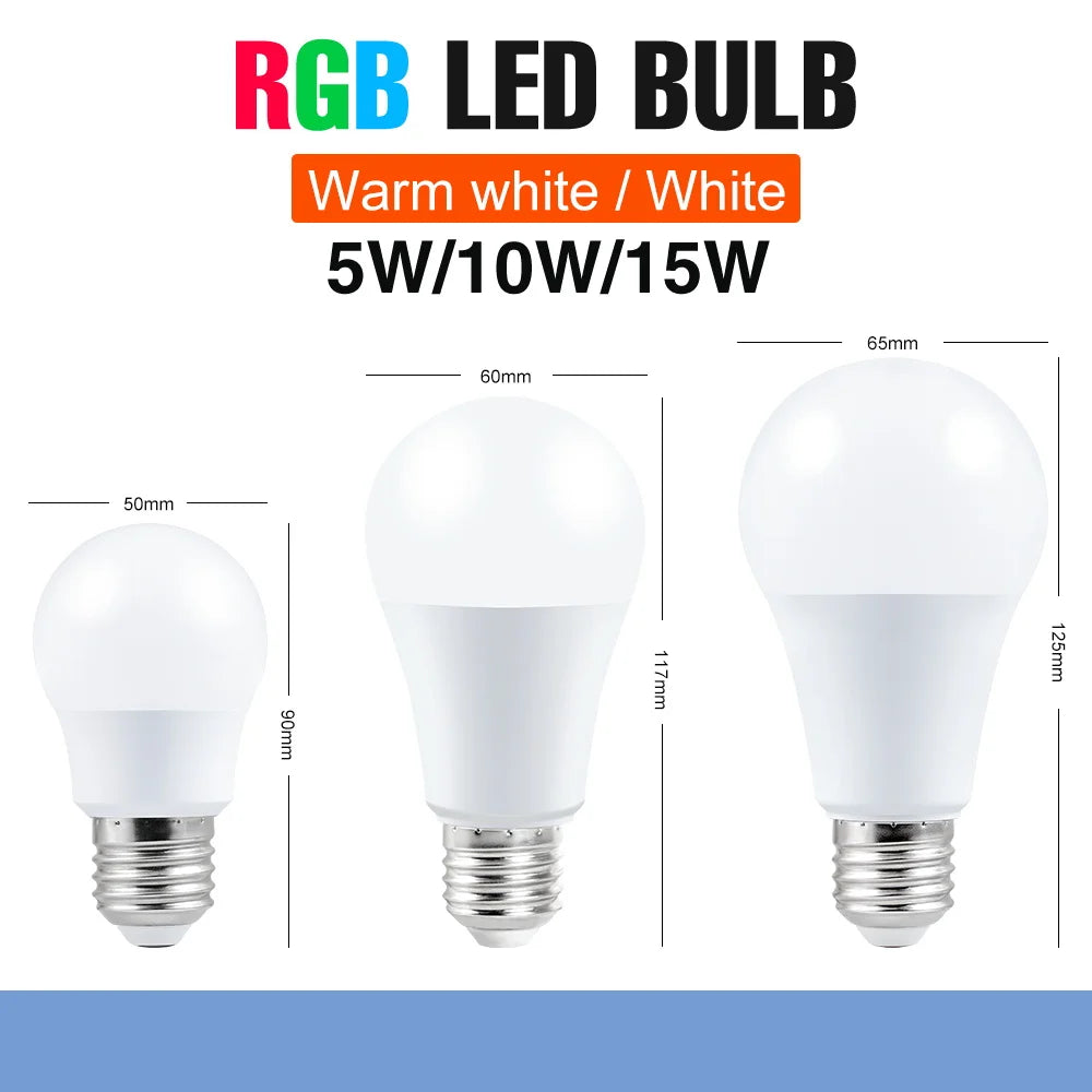 RGBW Smart LED Bulb - Dimmable, Color-Changing Light - My Higher Being