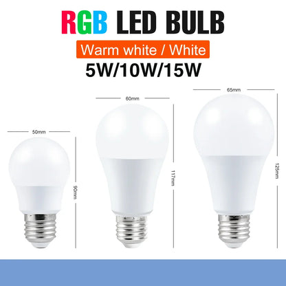 RGBW Smart LED Bulb - Dimmable, Color-Changing Light - My Higher Being