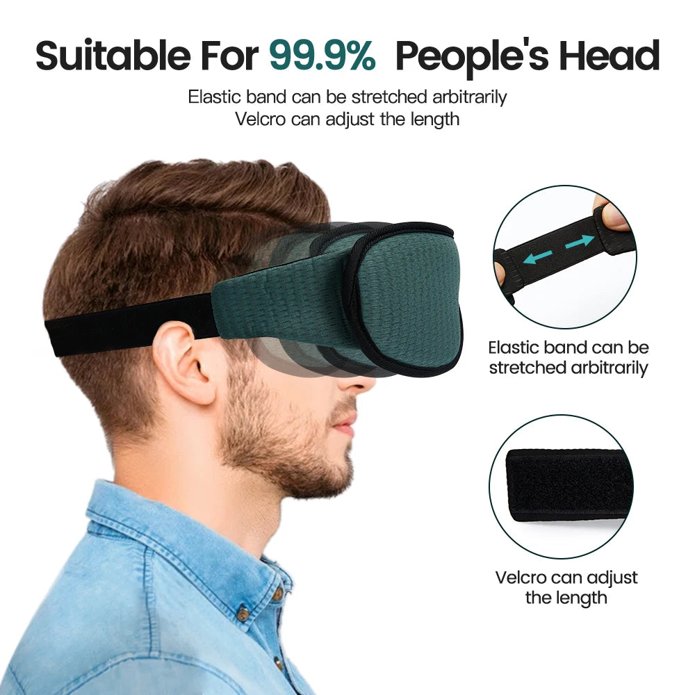 Sleep Mask with Light Blocking Technology - Breathable - My Higher Being