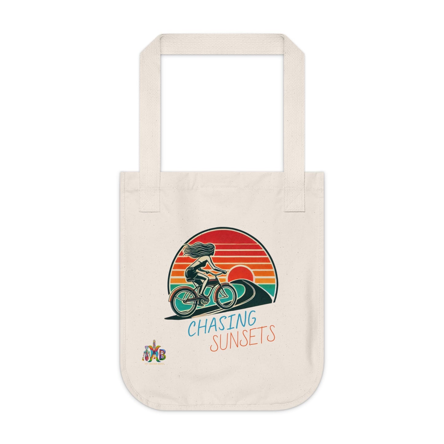 'Chasing Sunsets'_100% Organic Cotton Canvas Tote Bag - My Higher Being