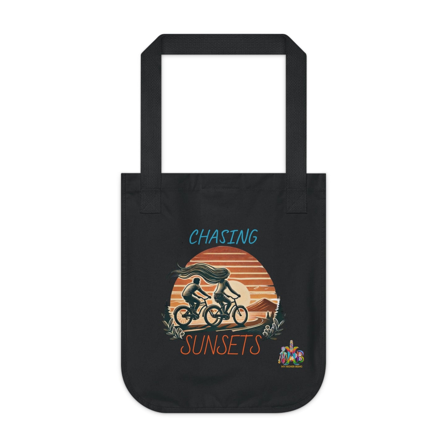 'Chasing Sunsets'_100% Organic Cotton Canvas Tote Bag - My Higher Being