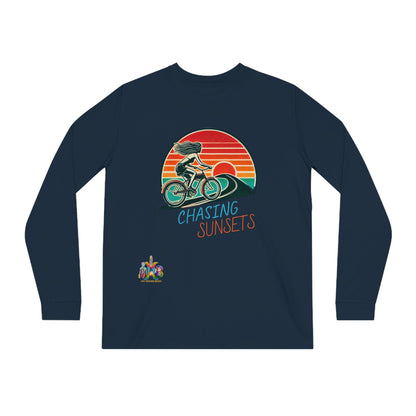 'Chasing Sunsets'_100% Organic Cotton Long Sleeve Tee - My Higher Being