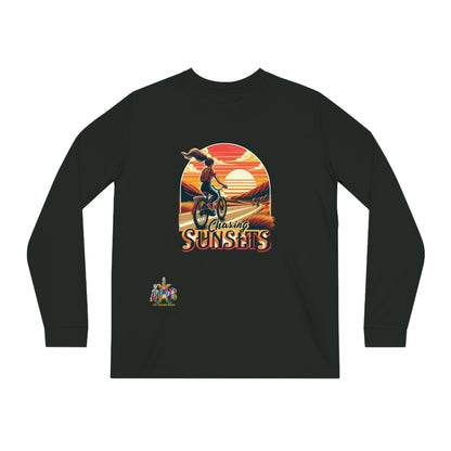 'Chasing Sunsets'_100% Organic Cotton Long Sleeve Tee - My Higher Being