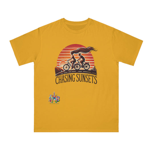 'Chasing Sunsets'_100% Organic Cotton T-Shirt - My Higher Being