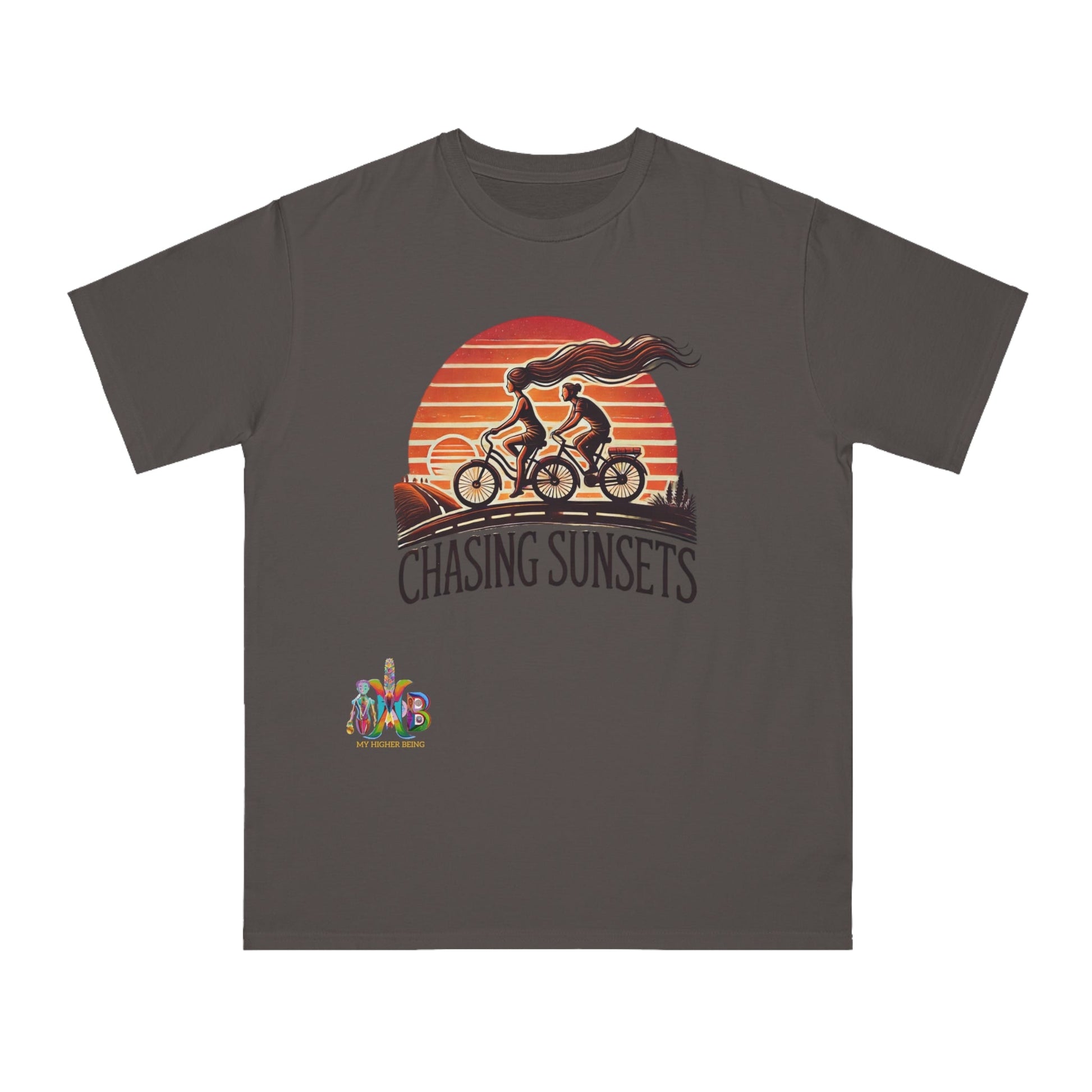 'Chasing Sunsets'_100% Organic Cotton T-Shirt - My Higher Being