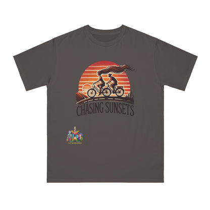 'Chasing Sunsets'_100% Organic Cotton T-Shirt - My Higher Being