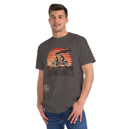 'Chasing Sunsets'_100% Organic Cotton T-Shirt - My Higher Being