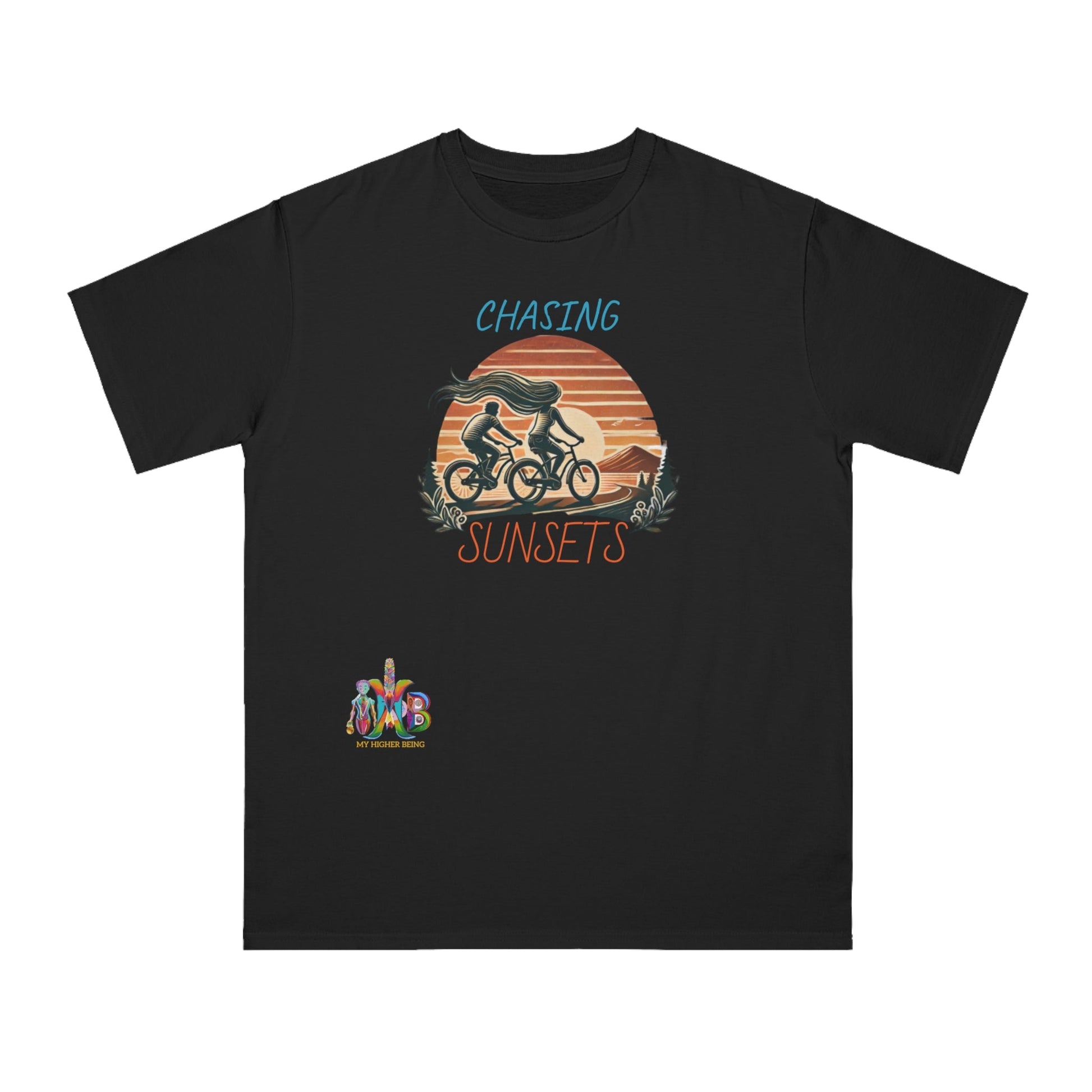 'Chasing Sunsets'_100% Organic Cotton T-Shirt - My Higher Being