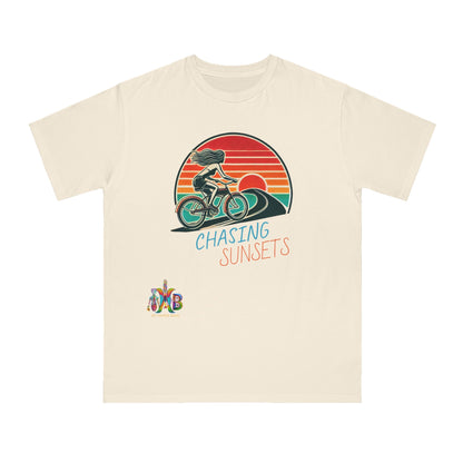 'Chasing Sunsets'_100% Organic Cotton T-Shirt - My Higher Being