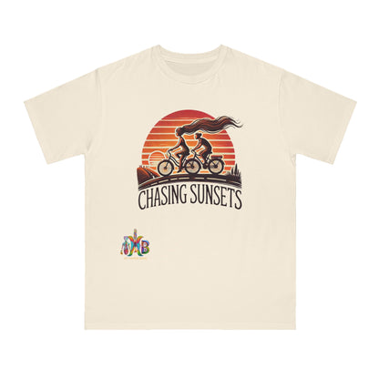 'Chasing Sunsets'_100% Organic Cotton T-Shirt - My Higher Being