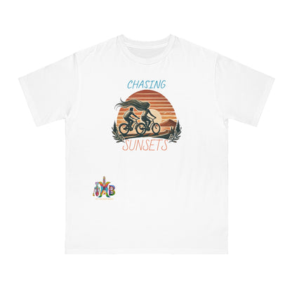 'Chasing Sunsets'_100% Organic Cotton T-Shirt - My Higher Being