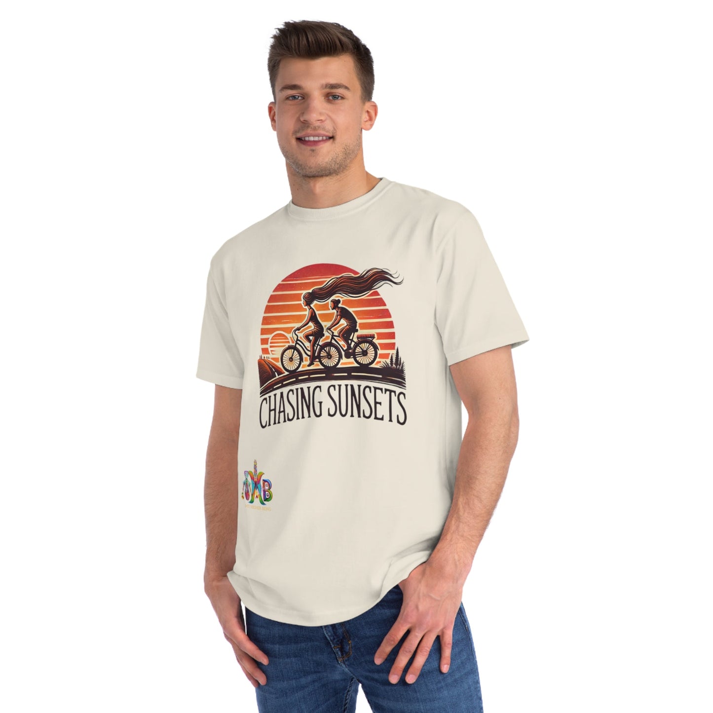 'Chasing Sunsets'_100% Organic Cotton T-Shirt - My Higher Being