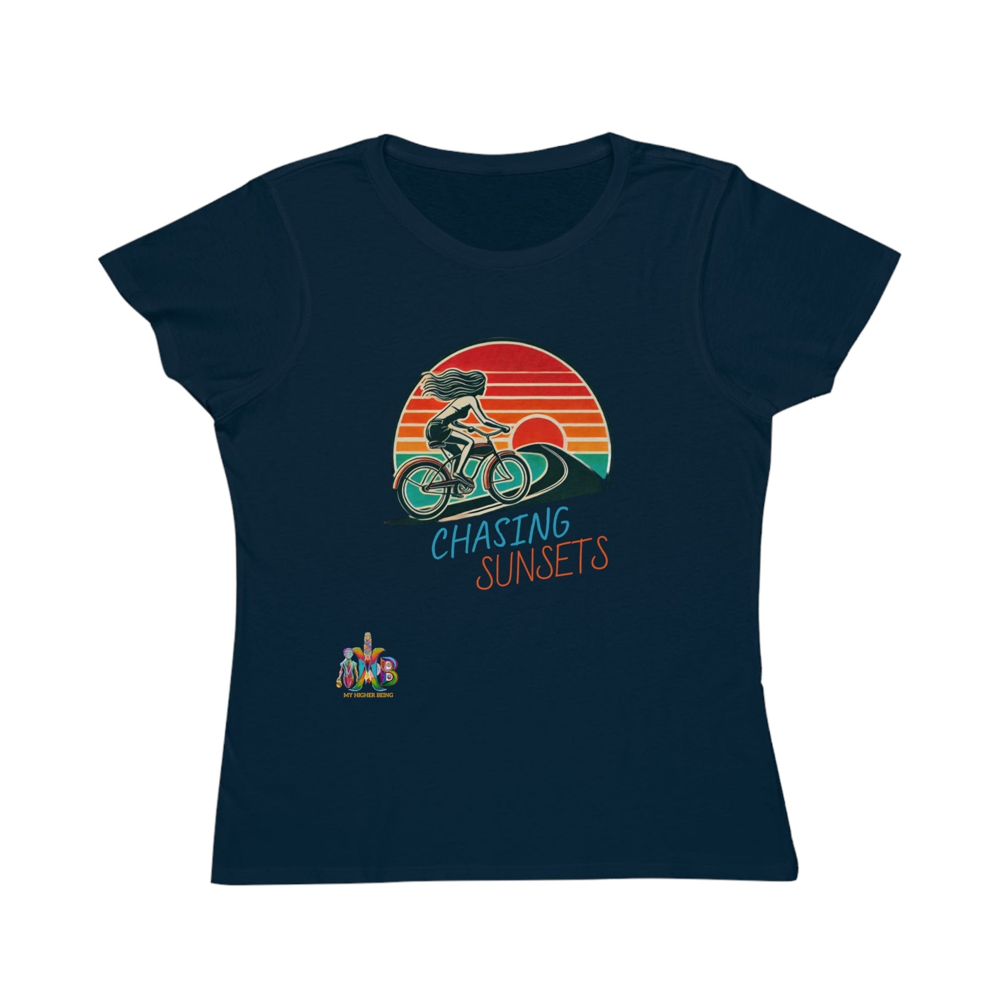 'Chasing Sunsets'_100% Organic Women's Classic T-Shirt - My Higher Being