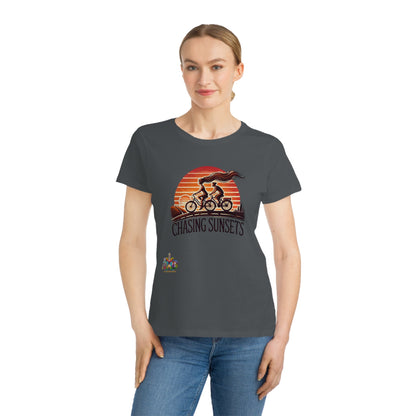 'Chasing Sunsets'_100% Organic Women's Classic T-Shirt - My Higher Being