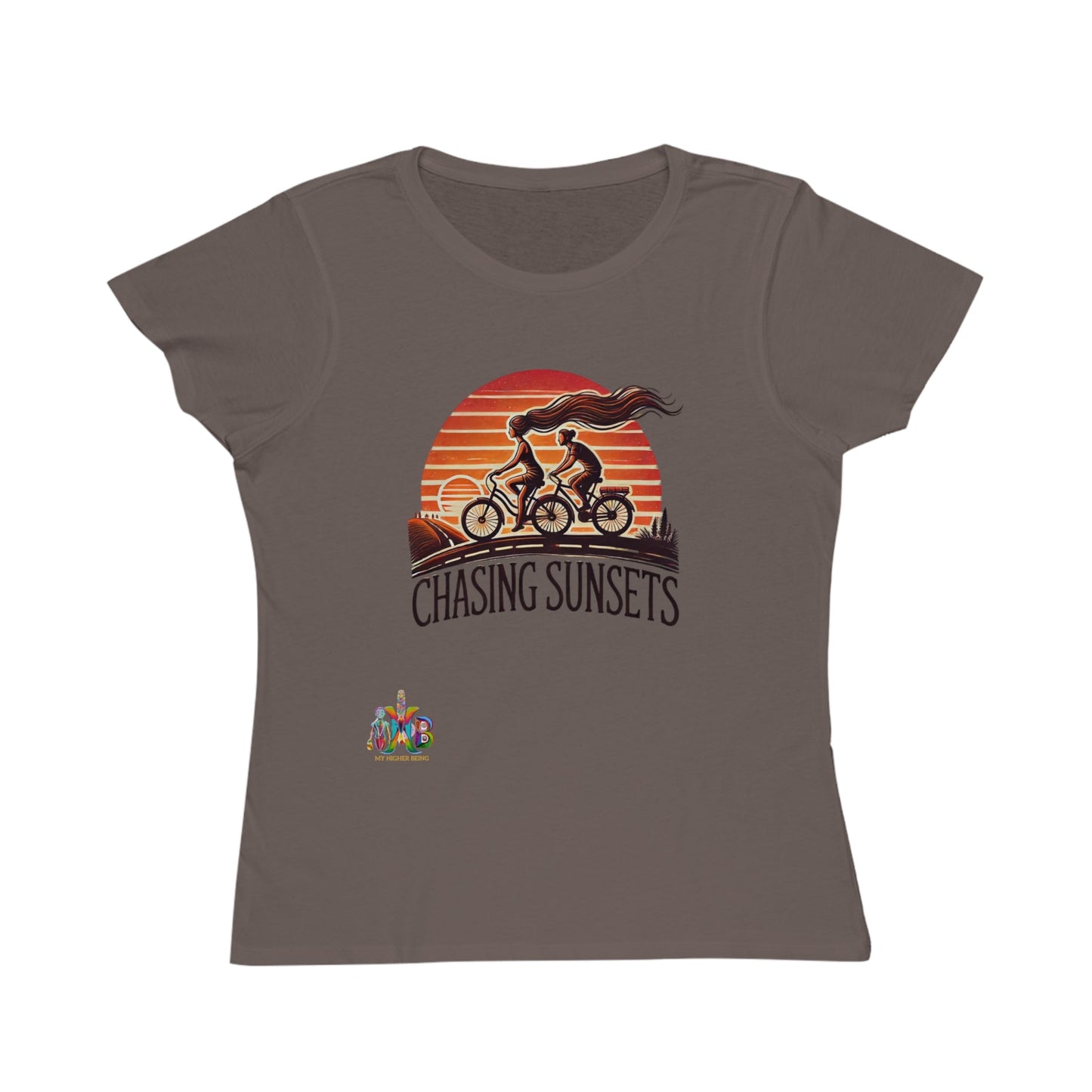 'Chasing Sunsets'_100% Organic Women's Classic T-Shirt - My Higher Being