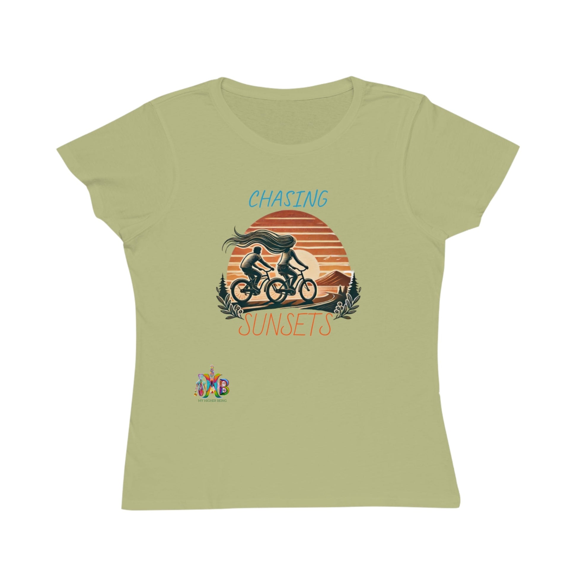 'Chasing Sunsets'_100% Organic Women's Classic T-Shirt - My Higher Being