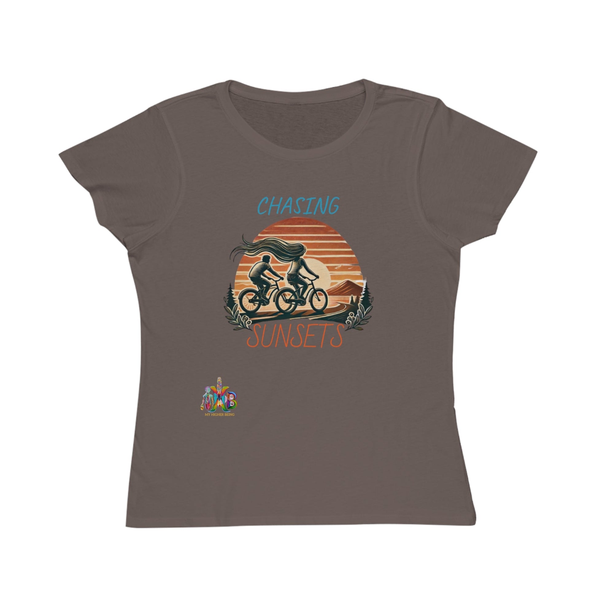 'Chasing Sunsets'_100% Organic Women's Classic T-Shirt - My Higher Being