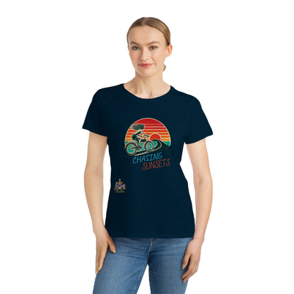 'Chasing Sunsets'_100% Organic Women's Classic T-Shirt - My Higher Being