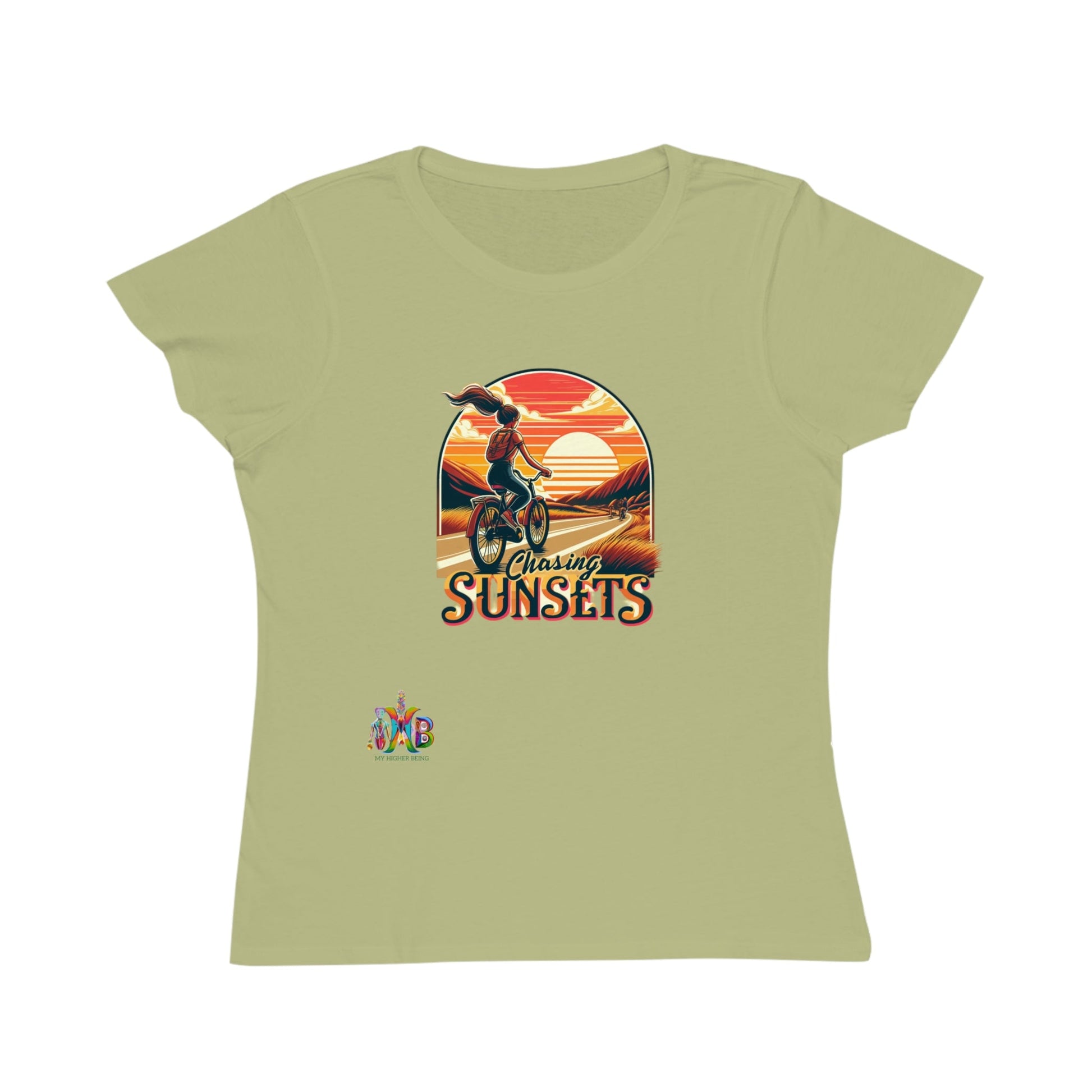 'Chasing Sunsets'_100% Organic Women's Classic T-Shirt - My Higher Being