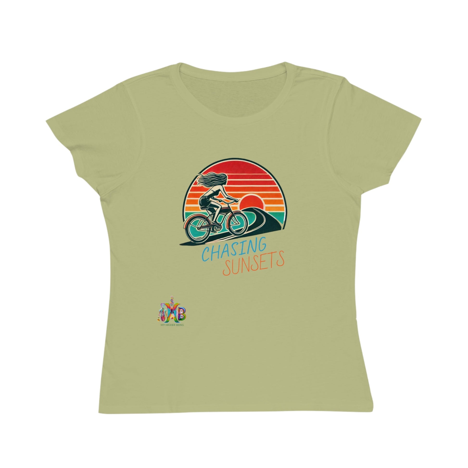 'Chasing Sunsets'_100% Organic Women's Classic T-Shirt - My Higher Being