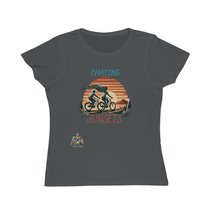 'Chasing Sunsets'_100% Organic Women's Classic T-Shirt - My Higher Being