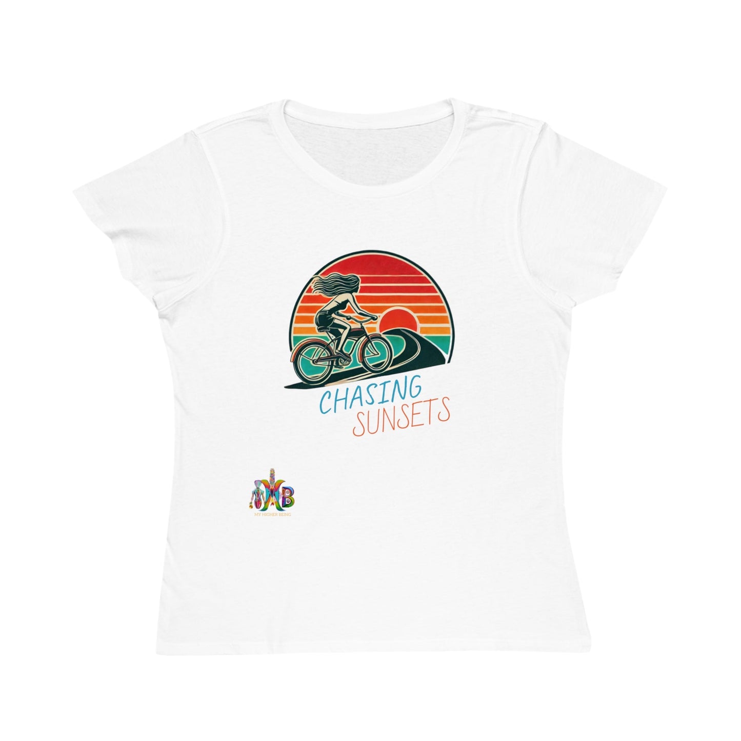 'Chasing Sunsets'_100% Organic Women's Classic T-Shirt - My Higher Being