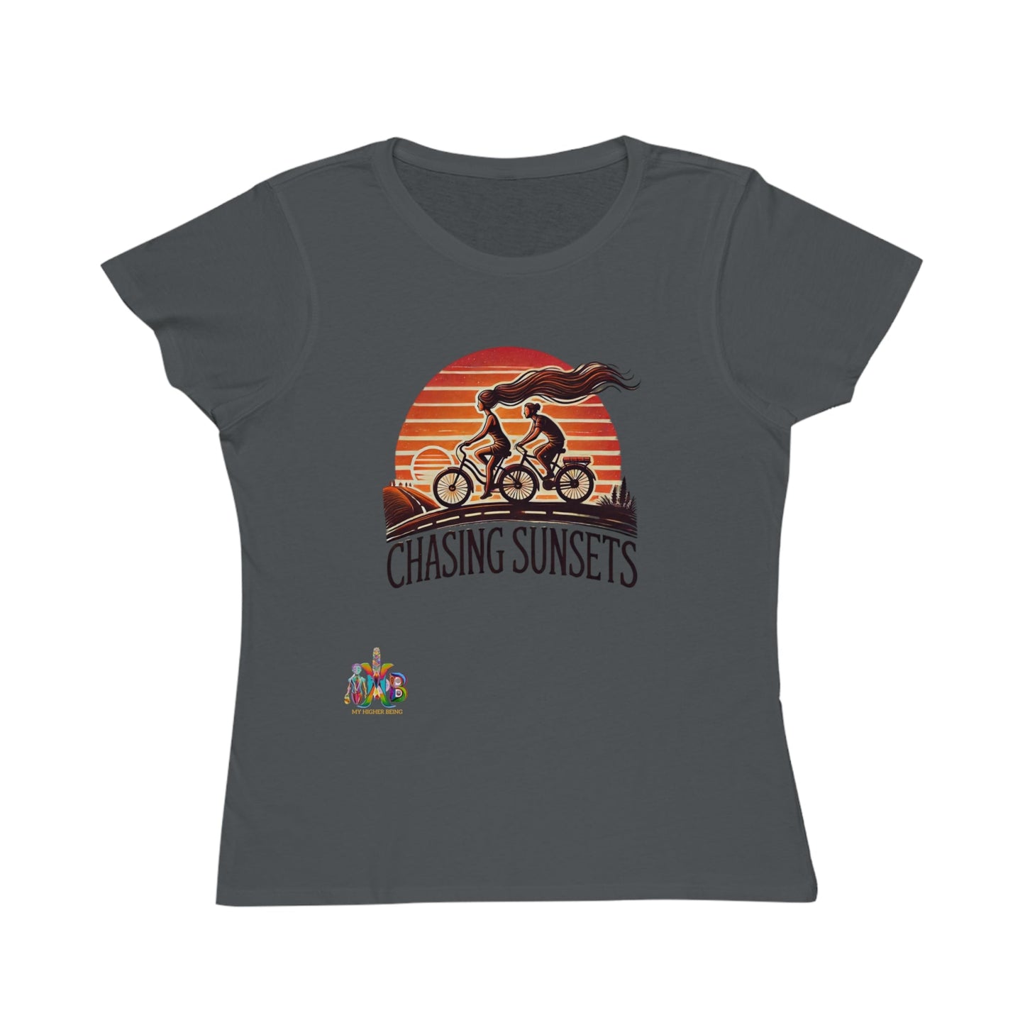 'Chasing Sunsets'_100% Organic Women's Classic T-Shirt - My Higher Being