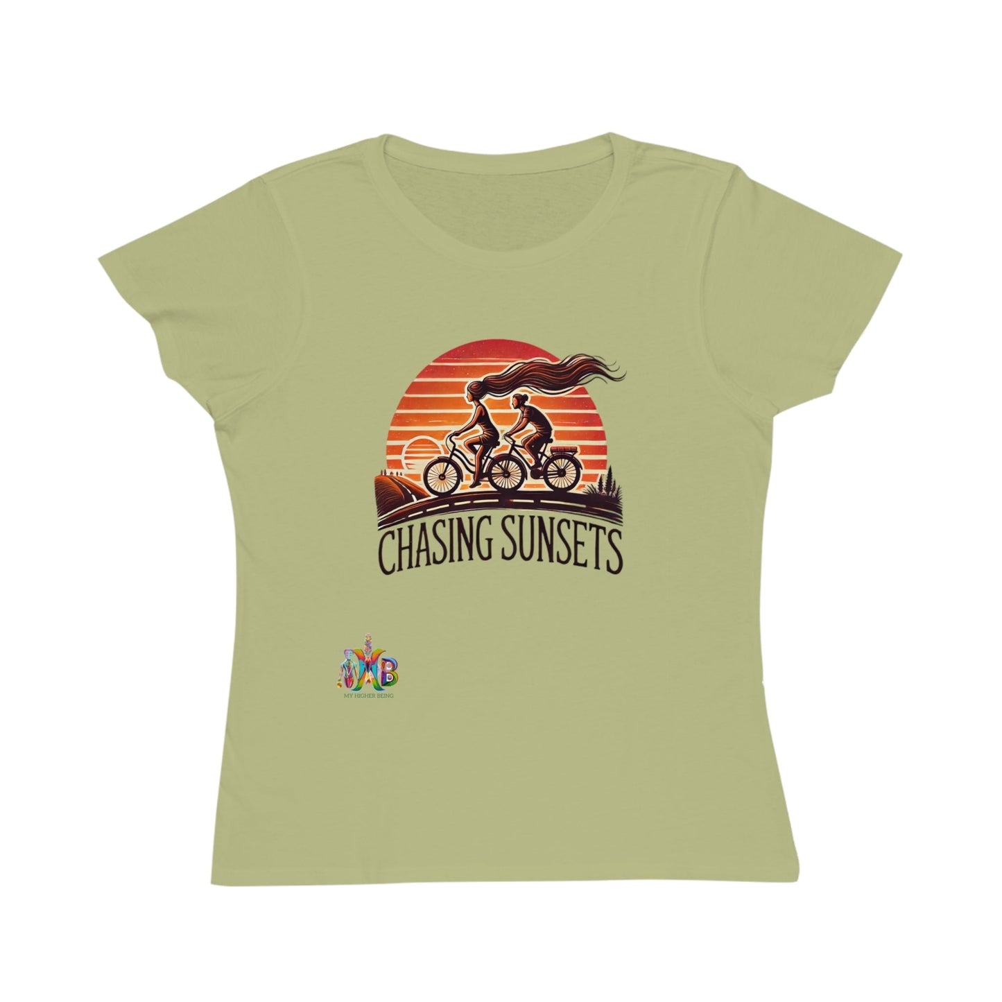 'Chasing Sunsets'_100% Organic Women's Classic T-Shirt - My Higher Being