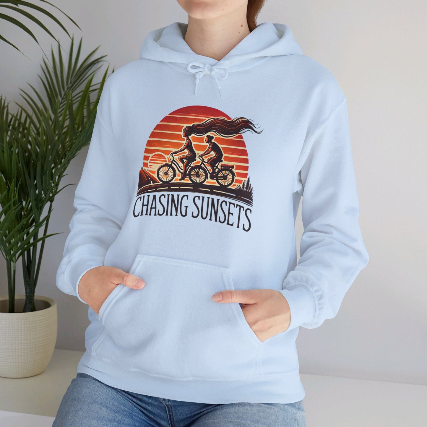 Chasing Sunsets Couples' Hoodie - My Higher Being