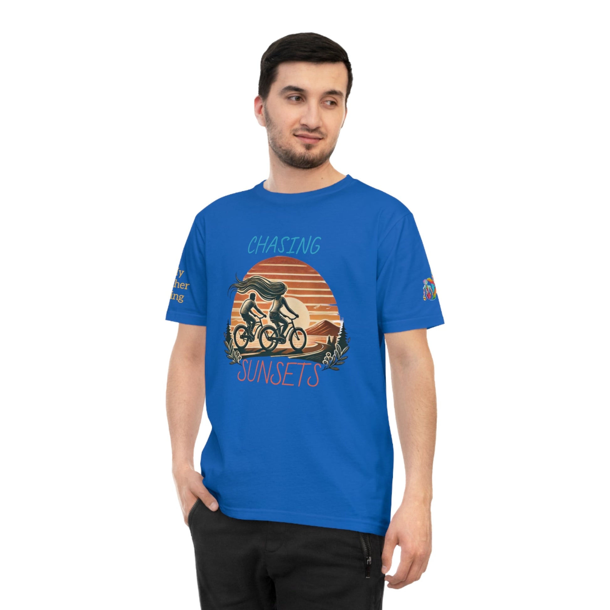 'Chasing Sunsets' (MHB EDITION)_100% Organic Cotton T-Shirt - My Higher Being