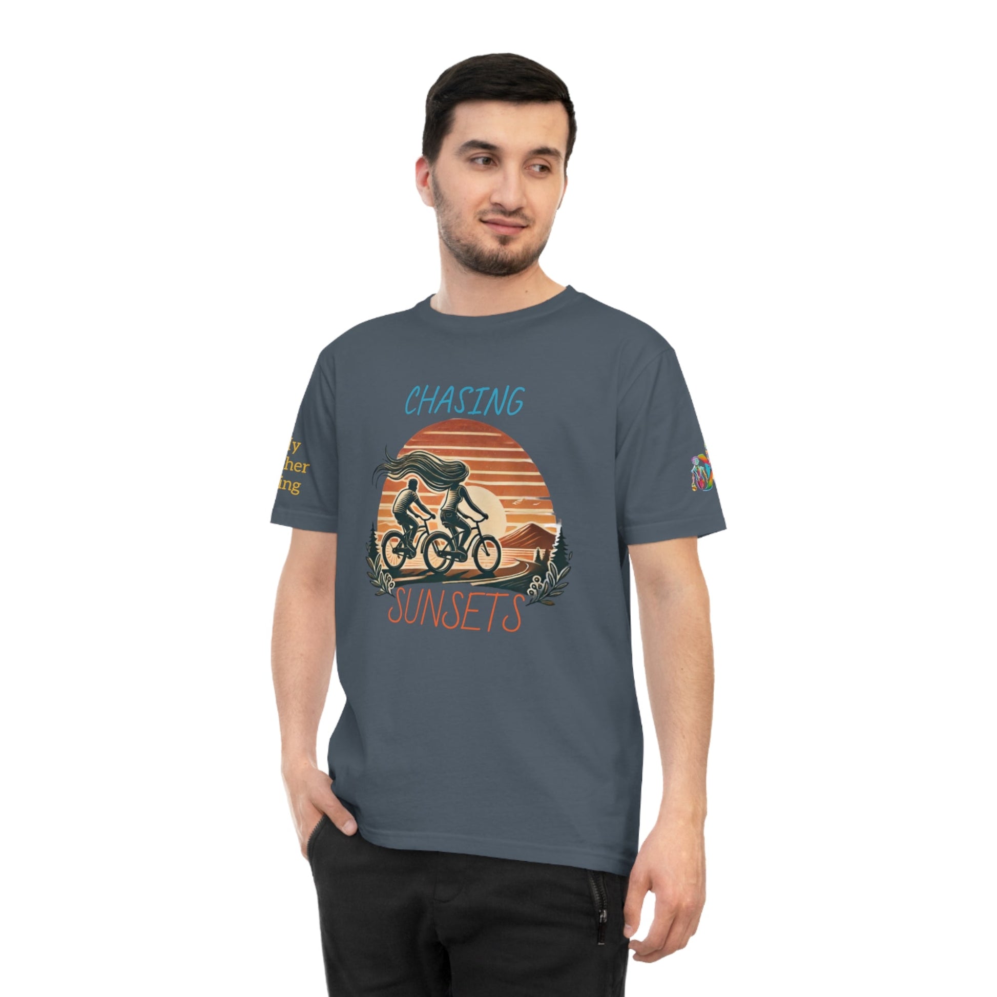 'Chasing Sunsets' (MHB EDITION)_100% Organic Cotton T-Shirt - My Higher Being