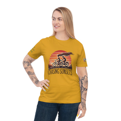 'Chasing Sunsets' (MHB EDITION)_100% Organic Cotton T-Shirt - My Higher Being