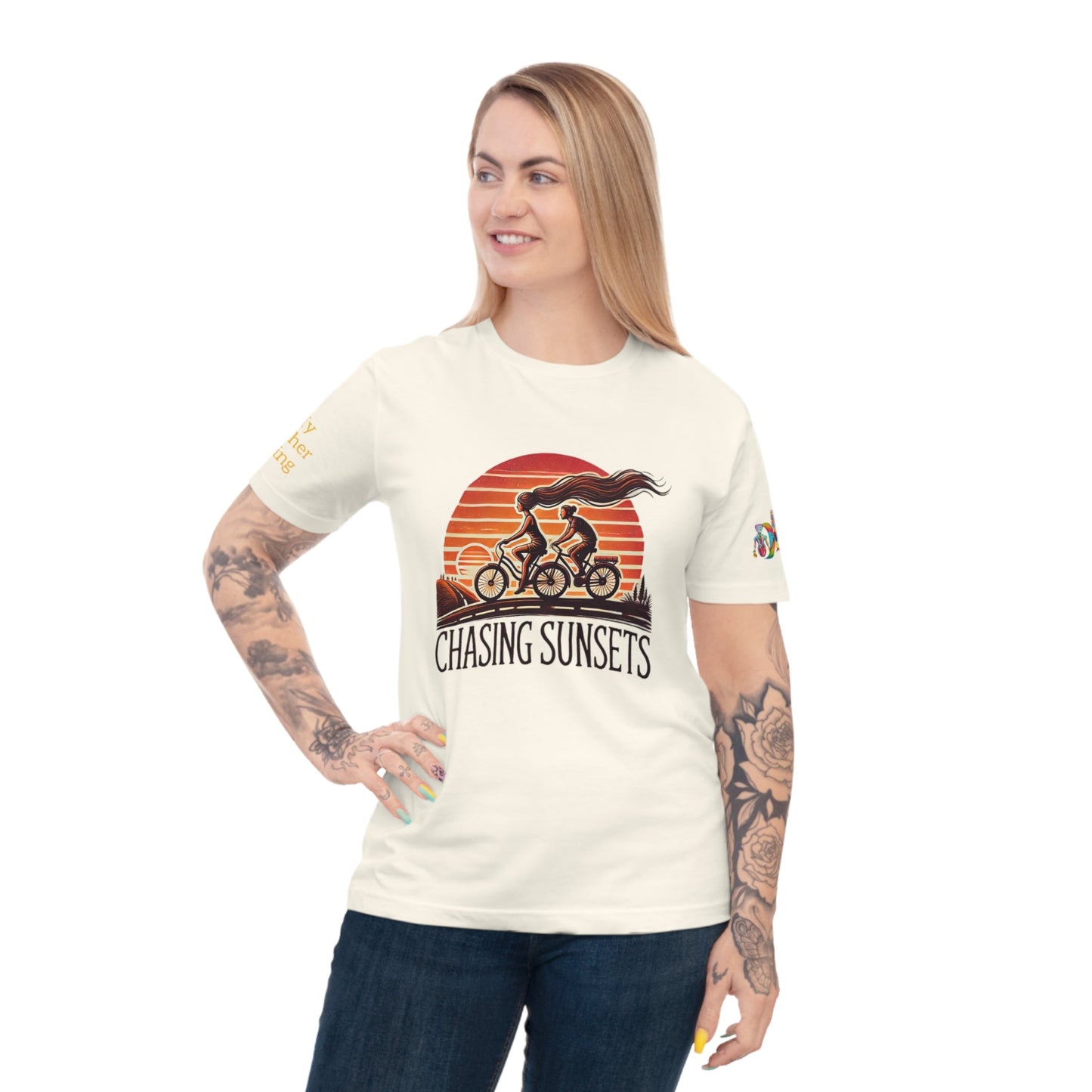 'Chasing Sunsets' (MHB EDITION)_100% Organic Cotton T-Shirt - My Higher Being